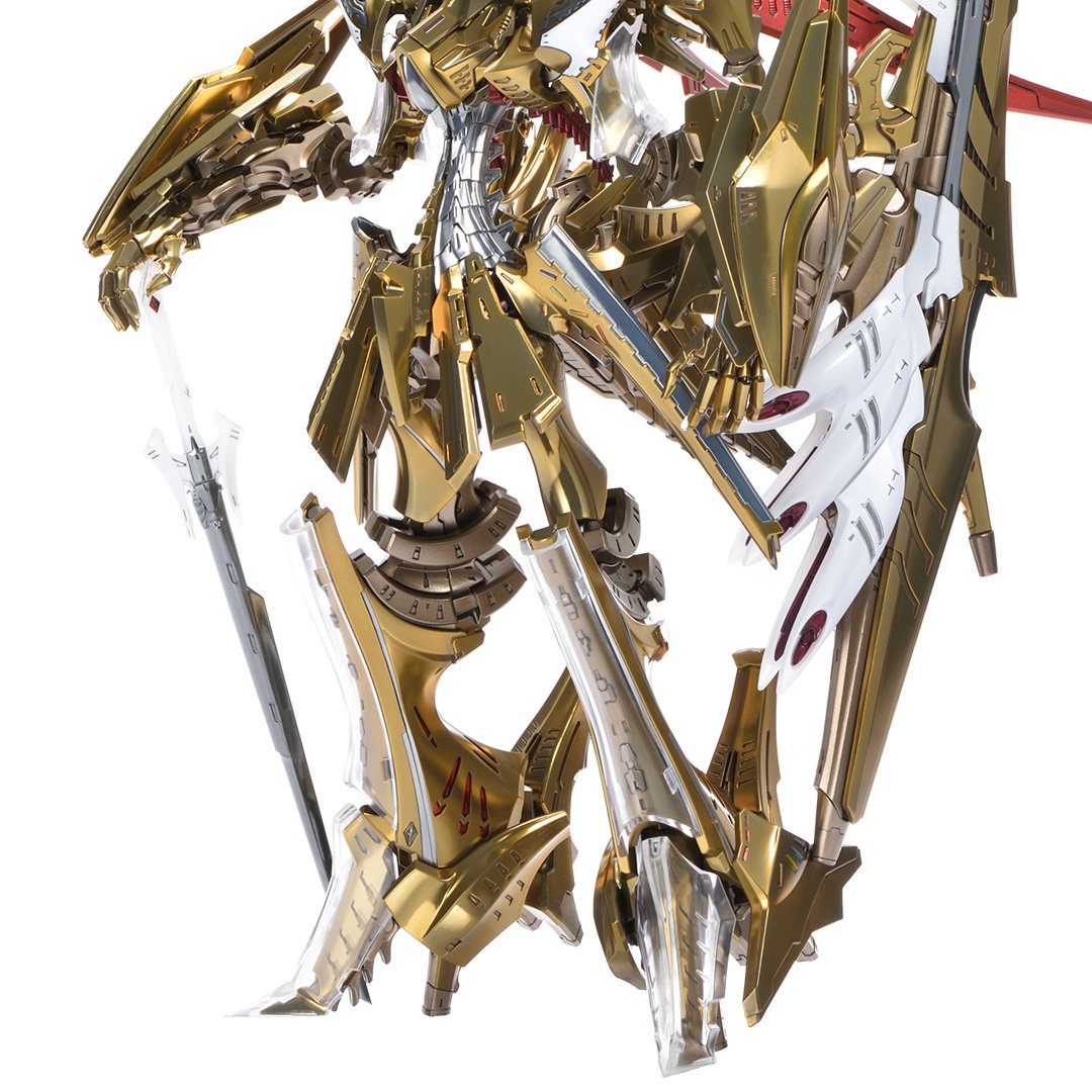 Volks HSGK -The Five Star Stories- Imperial Knight Magna Palace "The Knight of Gold" 1/72 scale High-Spec Garage Kit, Scale Model Kits, animota