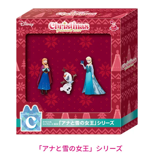 Disney Christmas Ornament Kuji 2024 - Frozen Series [Happy-Kuji Special Complete BOX Prize C]