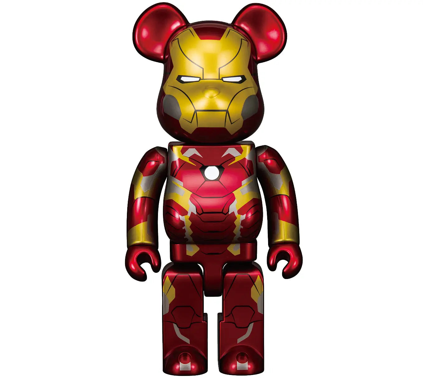 MARVEL STUDIOS - BE@RBRICK 400% IRON MAN Mark 46 [Happy-Kuji SP Prize]