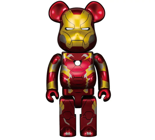 MARVEL STUDIOS - BE@RBRICK 400% IRON MAN Mark 46 [Happy-Kuji SP Prize]