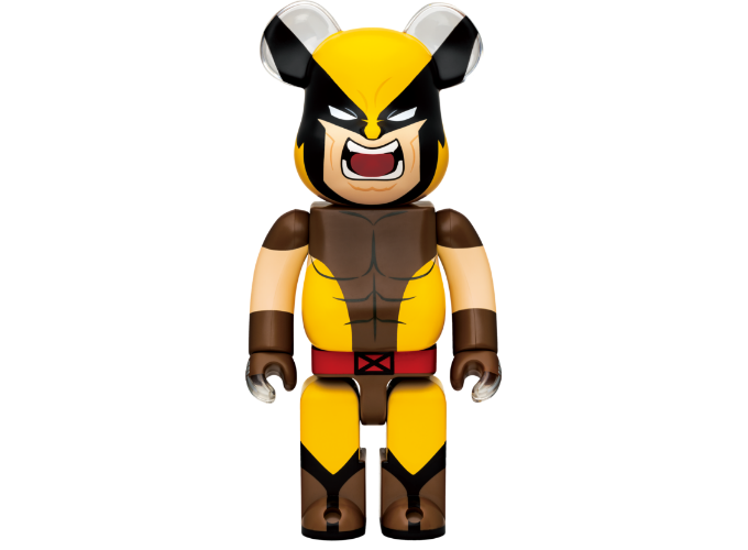 MARVEL “X-MEN” BE@RBRICK 400% [Wolverine (Brown Costume)] [Happy-Kuji SP Prize]