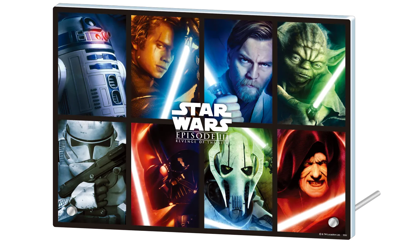 STAR WARS™ THE SKYWALKER SAGA - “Revenge of the Sith” BIG Acrylic Panel [Happy-Kuji Prize B]