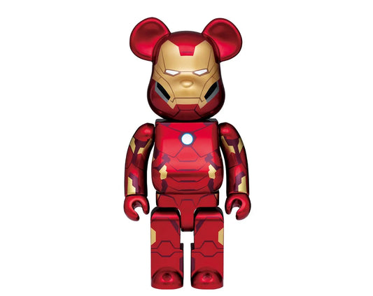 MARVEL BE@RBRICK 2021 - BE@RBRICK 400% [Iron Man] [Happy-Kuji SP Prize]