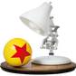 PIXAR Pixar Lamp & Pixar Ball Figure Set [Happy-Kuji Prize A]
