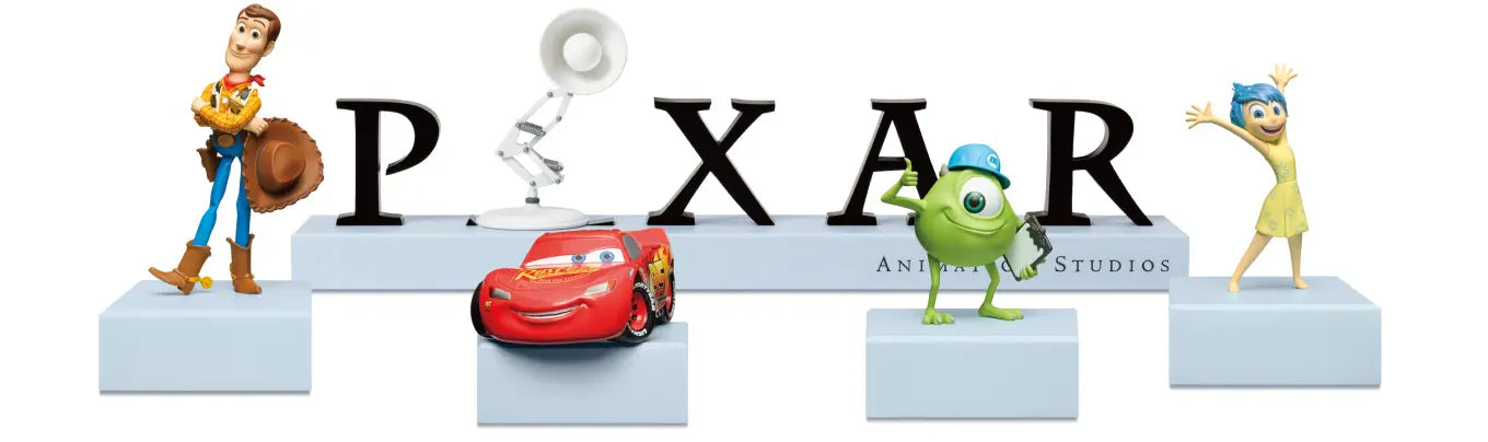 PIXAR 2025 - Pixar Characters & Pixar Logo Figure Set [Happy-Kuji Prize A]