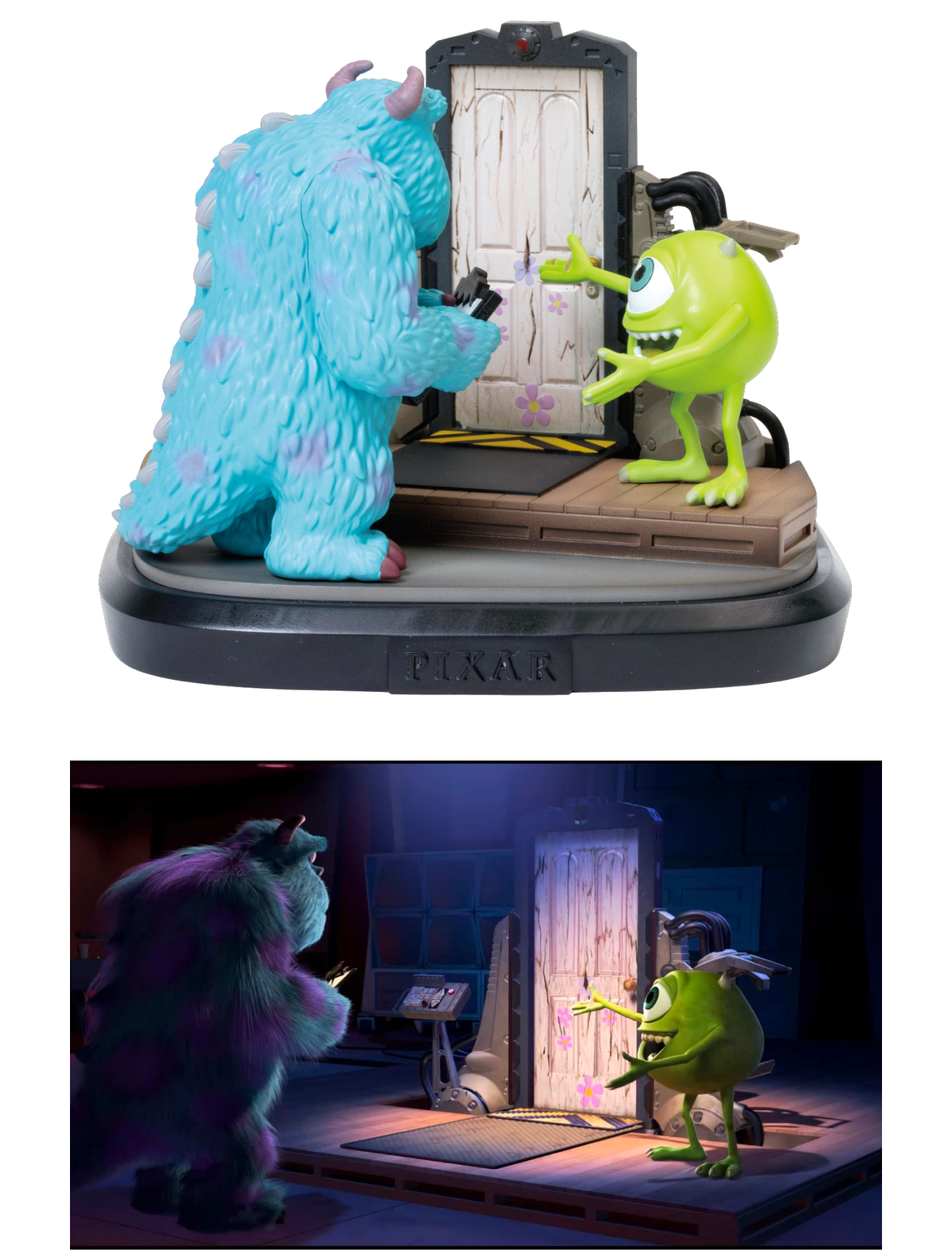 PIXAR Scene Figure “Monsters, Inc.” [Happy-Kuji Prize C]