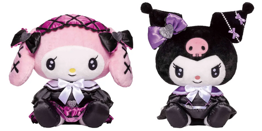 Sanrio Characters Halloween 2024 My Melody ♡ Kuromi BIG Plush Toy Set [Happy-Kuji Last Prize]