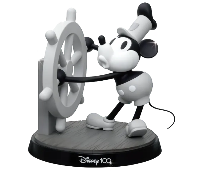 Disney100 Steamboat Willie Extra Large Figure [Happy-Kuji Last Prize / Ito-Yokado, Loft & Youme Town Exclusive]
