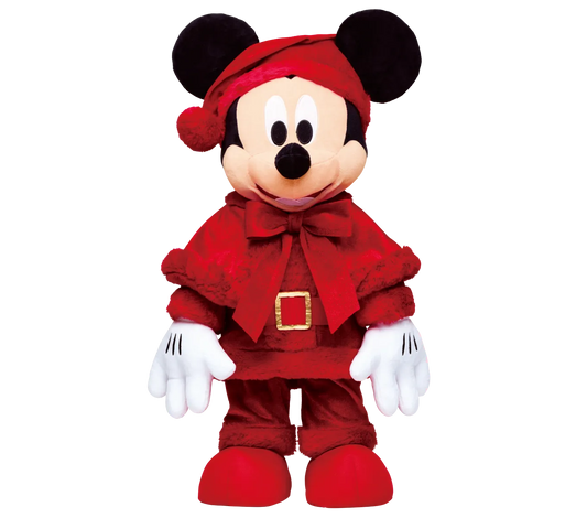 Disney Christmas Ornament Kuji 2024 - BIG! Standing Plush Toy [Happy-Kuji Last Prize]