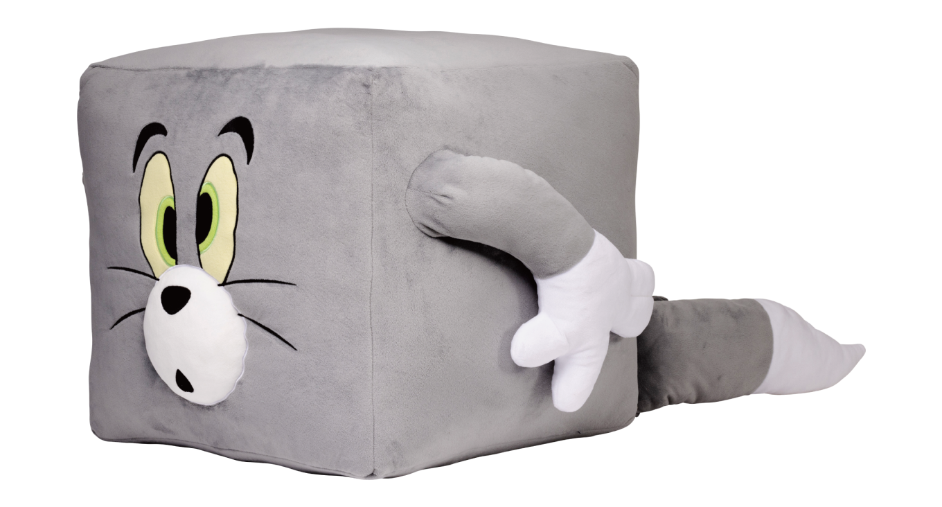 TOM and JERRY FUNNY ART! 4 - Tom Big Plush Toy [Happy-Kuji Last Prize]
