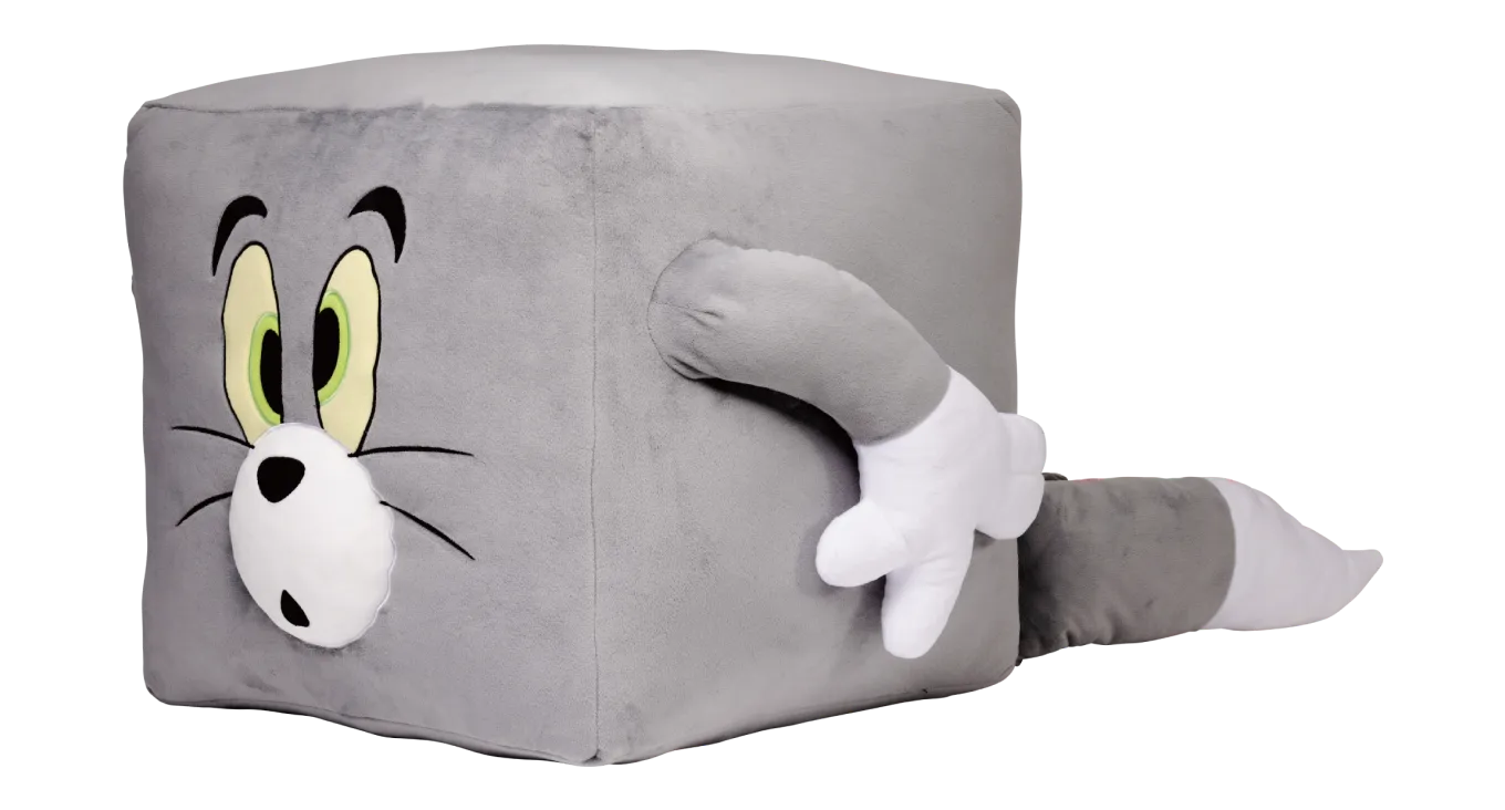TOM and JERRY FUNNY ART! 4 - Tom Big Plush Toy [Happy-Kuji Last Prize]