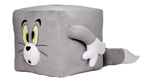 TOM and JERRY FUNNY ART! 4 - Tom Big Plush Toy [Happy-Kuji Last Prize]