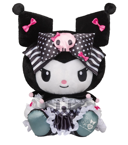 My Melody & Kuromi 50th & 20th Anniversaries - BIG! Kuromi Anniversary Plush Toy [Happy-Kuji Last Prize]