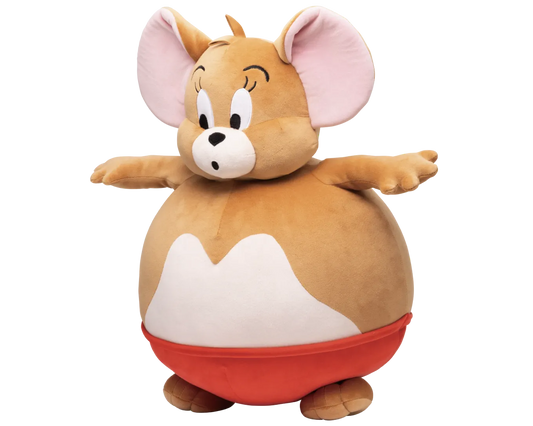 TOM and JERRY FUNNY ART! 4 - Jerry Big Plush Toy [Happy-Kuji Special Prize]