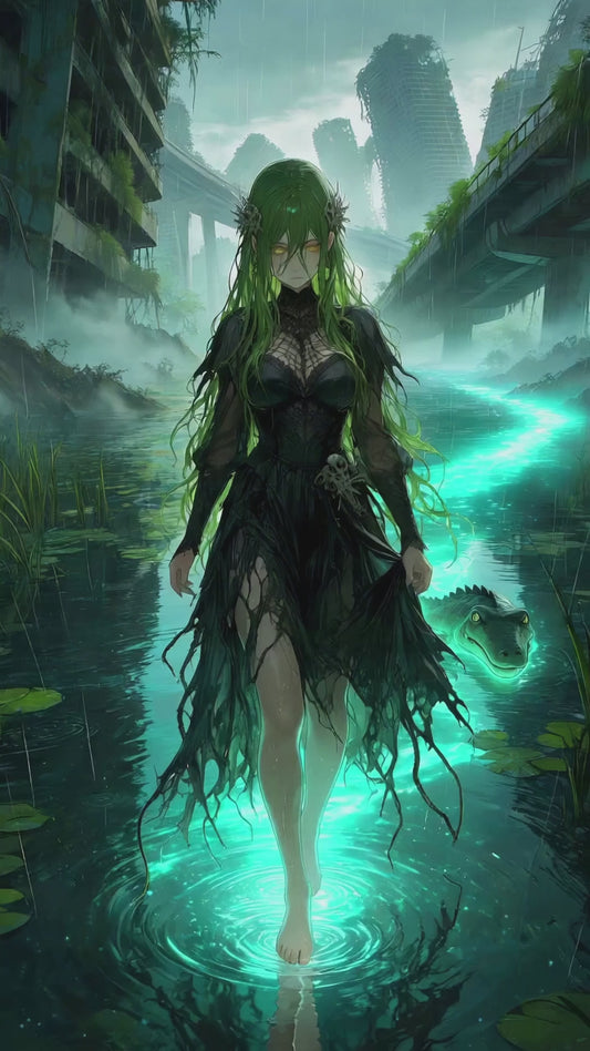 Anime Girl Free [NUMA MUSUME Series][The God of the Everglades].(Free)