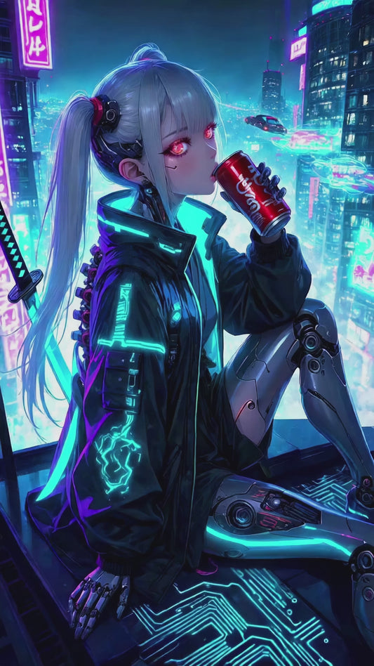 Anime Girl Free [A Cyberpunk Girl].(Free)