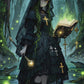 Anime Girl Free [NUMA MUSUME Series][The Black Witch of the Okefenokee Swamp].(Free)