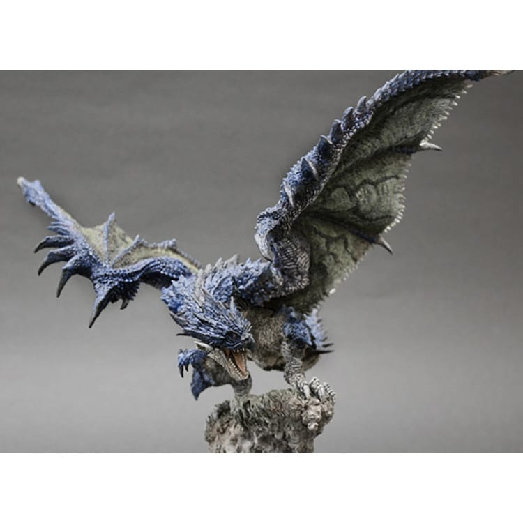 Capcom Figure Builder Creator's Model - Azure Fire Wyvern Azure Rathalos Complete Figure, Action & Toy Figures, animota