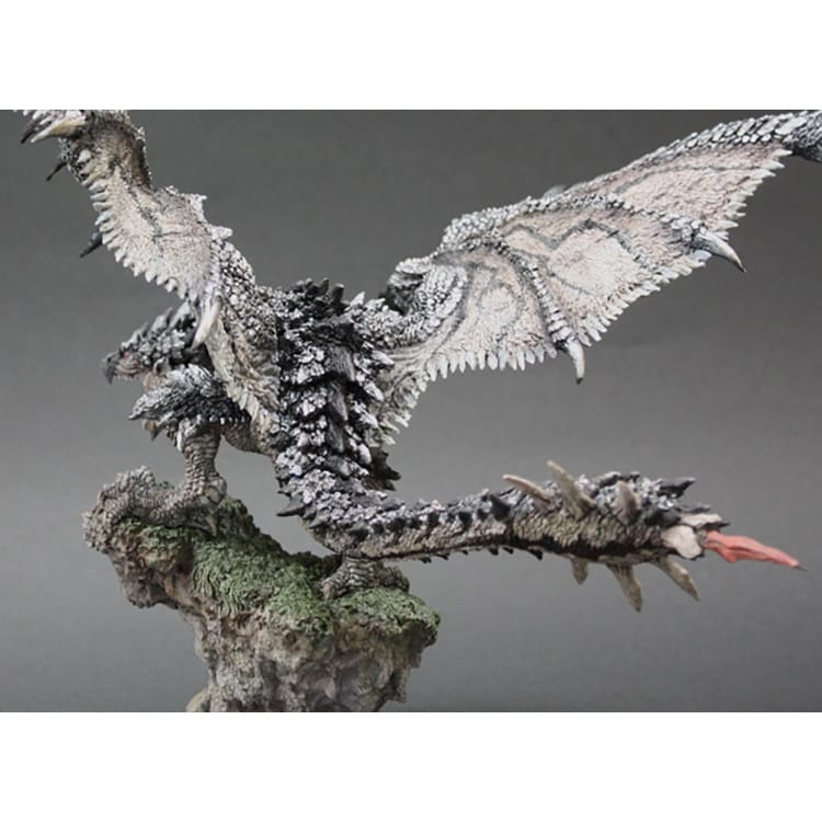 Capcom Figure Builder Creator's Model - Silver Fire Wyvern Silver Rathalos Complete Figure, Action & Toy Figures, animota