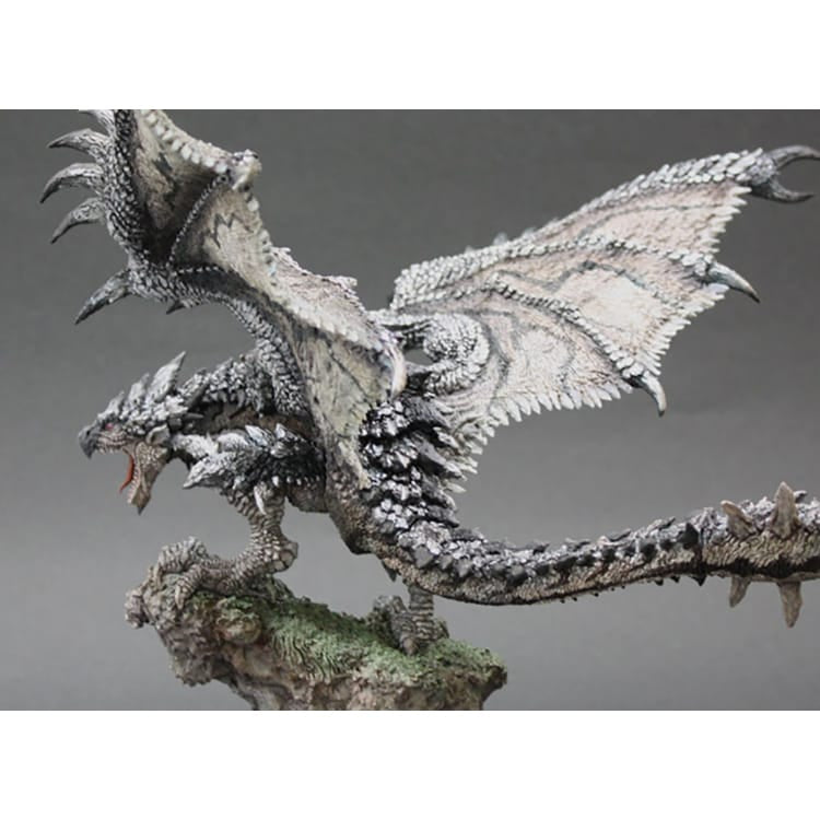 Capcom Figure Builder Creator's Model - Silver Fire Wyvern Silver Rathalos Complete Figure, Action & Toy Figures, animota