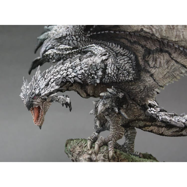 Capcom Figure Builder Creator's Model - Silver Fire Wyvern Silver Rathalos Complete Figure, Action & Toy Figures, animota