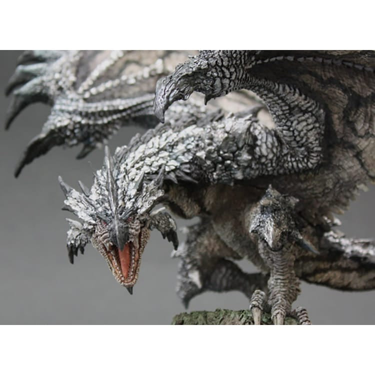 Capcom Figure Builder Creator's Model - Silver Fire Wyvern Silver Rathalos Complete Figure, Action & Toy Figures, animota