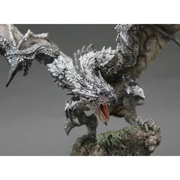 Capcom Figure Builder Creator's Model - Silver Fire Wyvern Silver Rathalos Complete Figure, Action & Toy Figures, animota