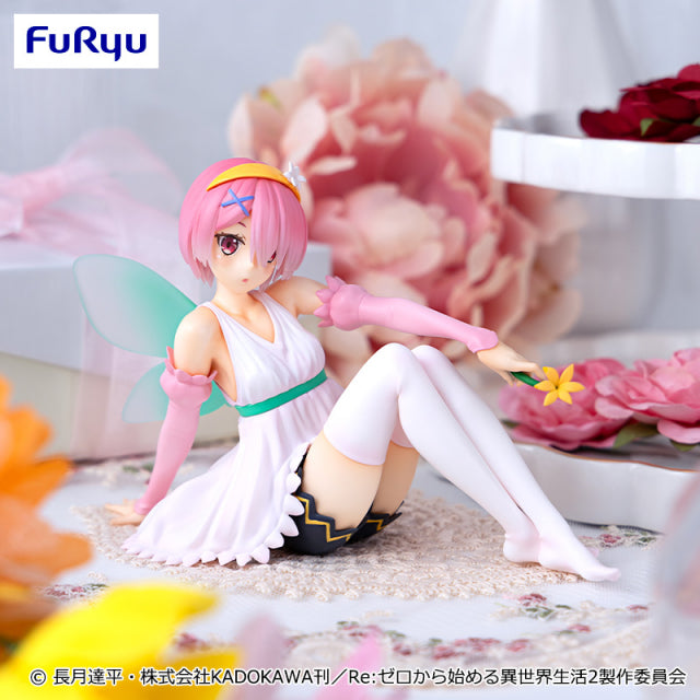 Re:Zero - Starting Life in Another World Noodle Stopeer Figure - Ramu - Flower fairies