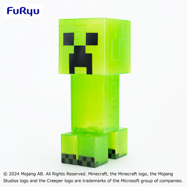 Minecraft Creeper BIG Figure Clear Ver.