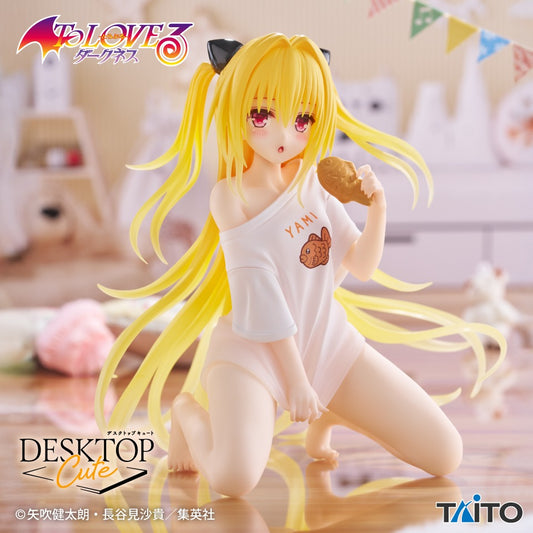 To LOVE-Ru Darkness Desktop Cute Figure Golden Darkness - Room Wear Ver.