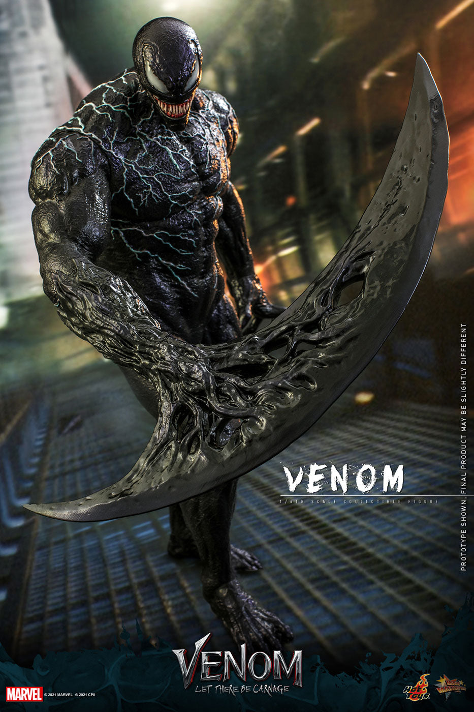 Movie Masterpiece "Venom: Let There Be Carnage" 1/6 Scale Figure Venom