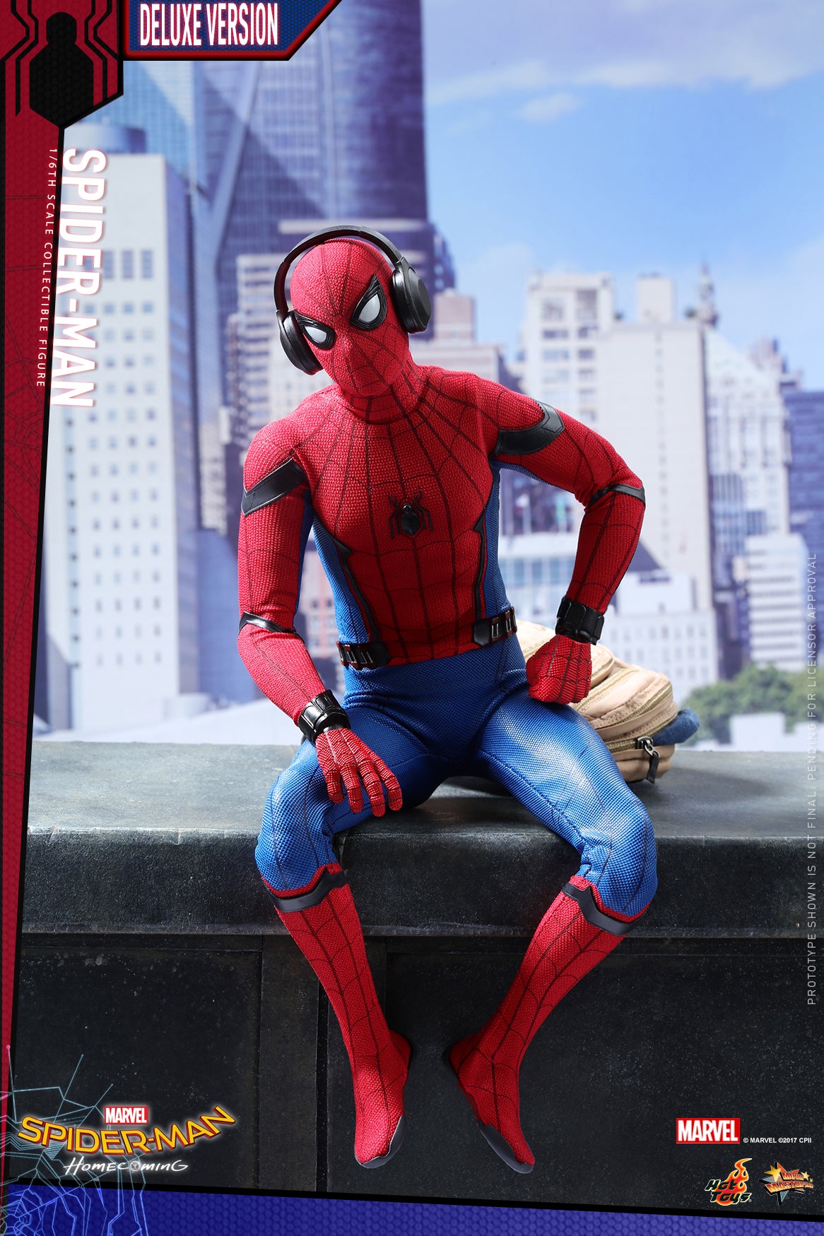 Movie Masterpiece "Spider-Man: Homecoming" 1/6 Scale Figure Spider-Man [Toy Sapiens Exclusive] | animota