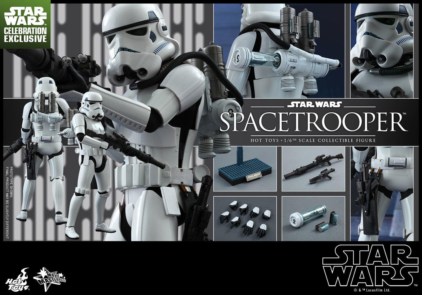 Movie Masterpiece "Star Wars: A New Hope" 1/6 Scale Figure Spacetrooper [Toy Sapiens Exclusive]