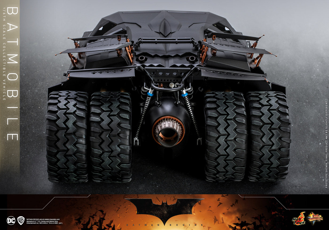 Movie Masterpiece "Batman Begins" 1/6 Scale Vehicle Batmobile