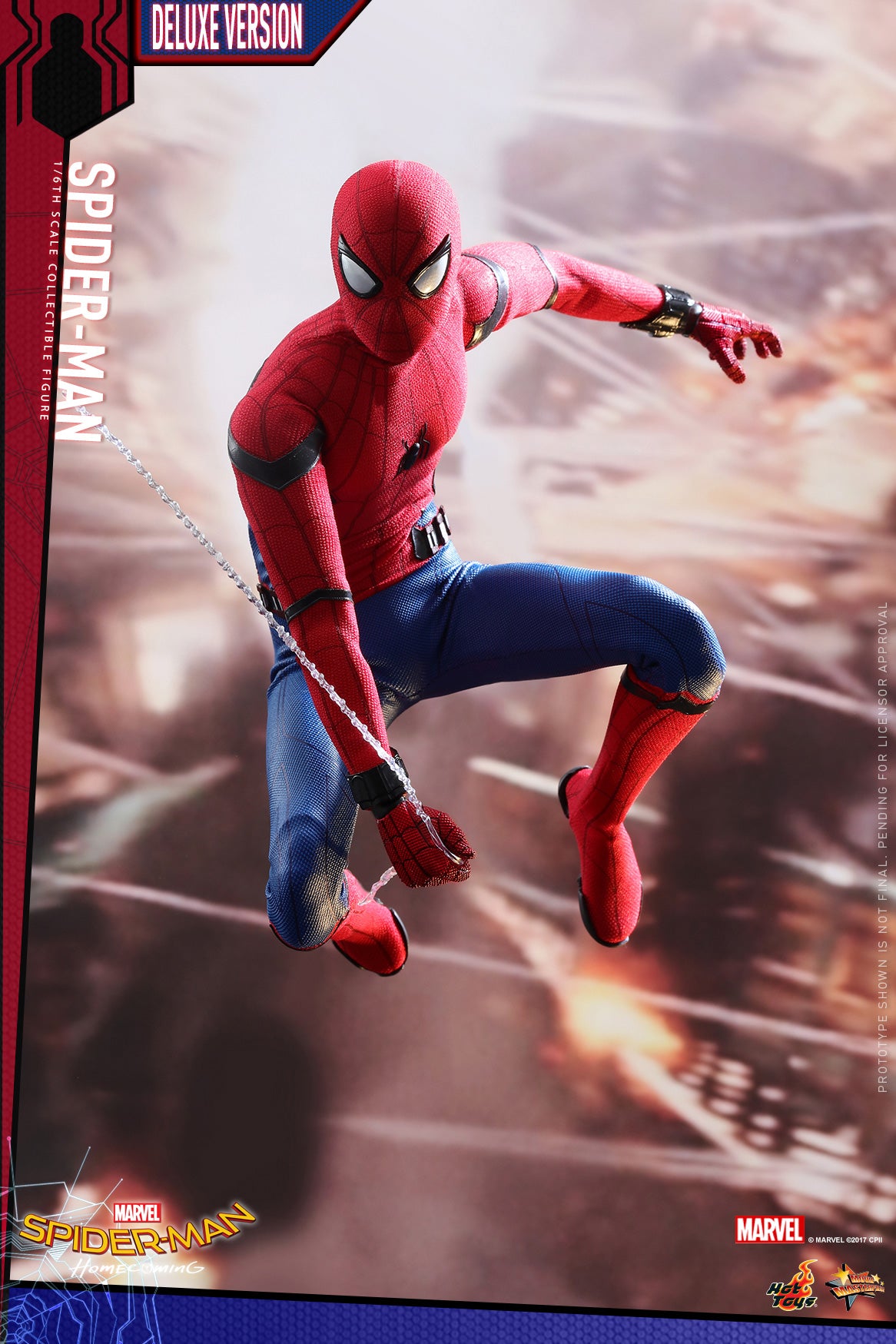 Movie Masterpiece "Spider-Man: Homecoming" 1/6 Scale Figure Spider-Man [Toy Sapiens Exclusive] | animota