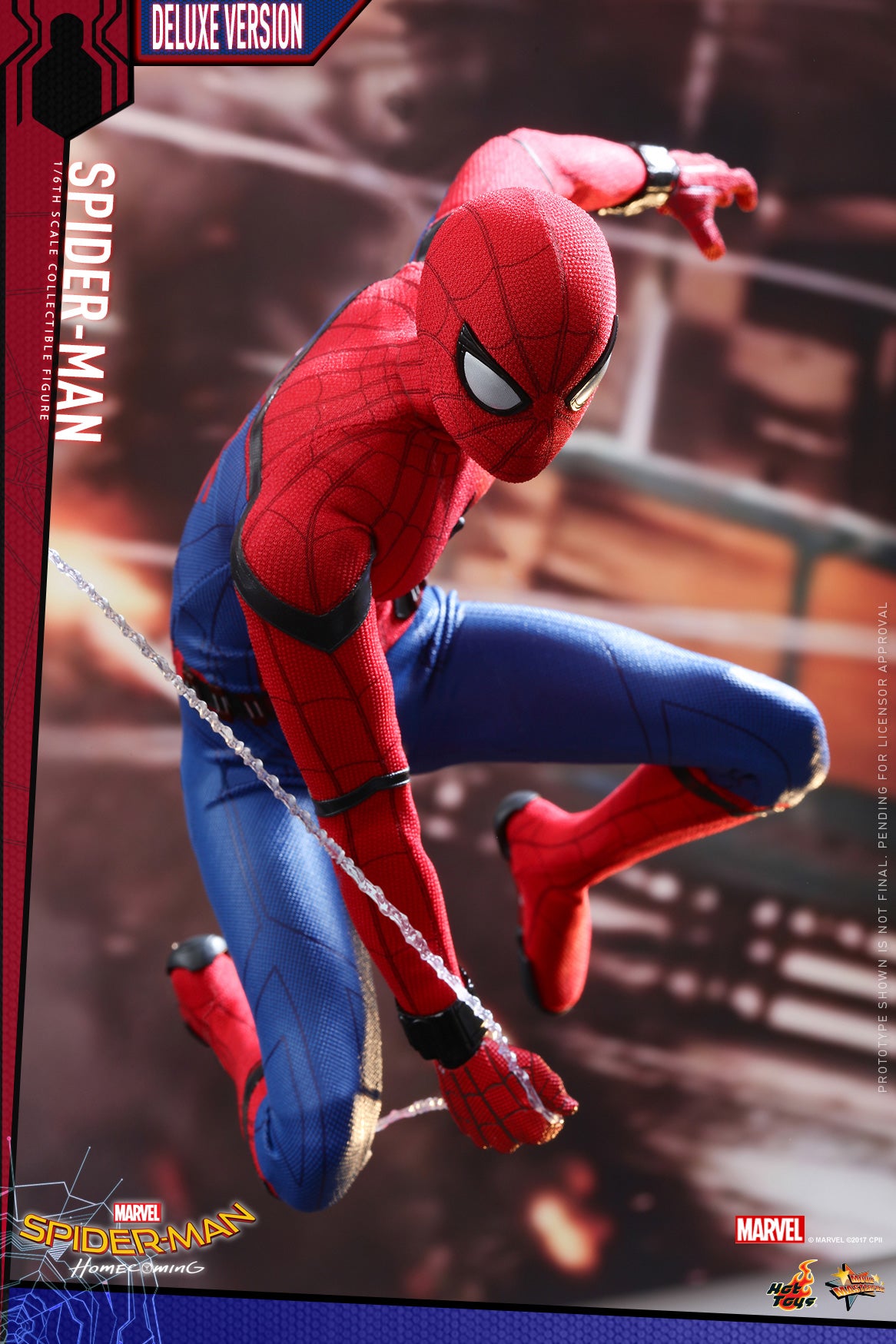 Movie Masterpiece "Spider-Man: Homecoming" 1/6 Scale Figure Spider-Man [Toy Sapiens Exclusive] | animota