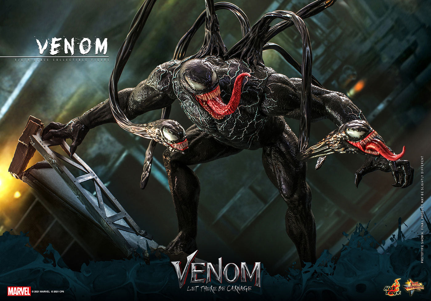 Movie Masterpiece "Venom: Let There Be Carnage" 1/6 Scale Figure Venom