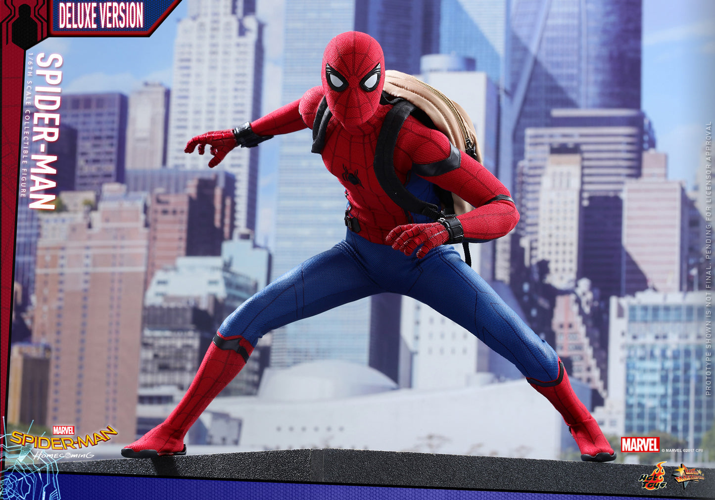 Movie Masterpiece "Spider-Man: Homecoming" 1/6 Scale Figure Spider-Man [Toy Sapiens Exclusive] | animota