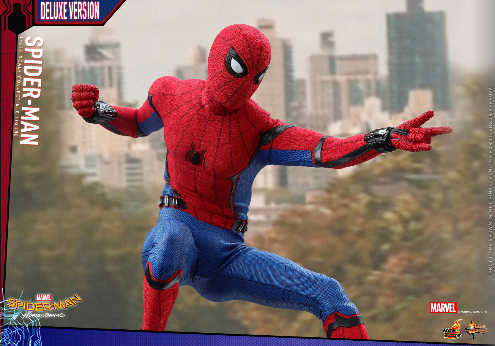 Movie Masterpiece "Spider-Man: Homecoming" 1/6 Scale Figure Spider-Man [Toy Sapiens Exclusive] | animota