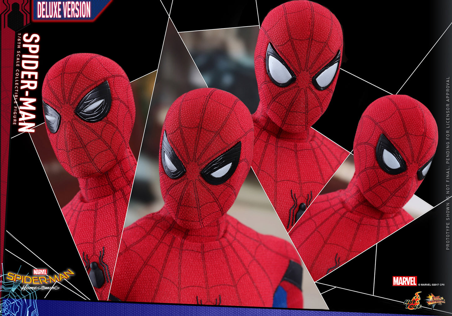 Movie Masterpiece "Spider-Man: Homecoming" 1/6 Scale Figure Spider-Man [Toy Sapiens Exclusive] | animota