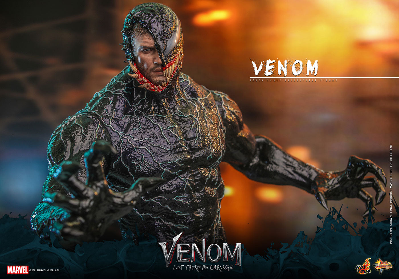 Movie Masterpiece "Venom: Let There Be Carnage" 1/6 Scale Figure Venom