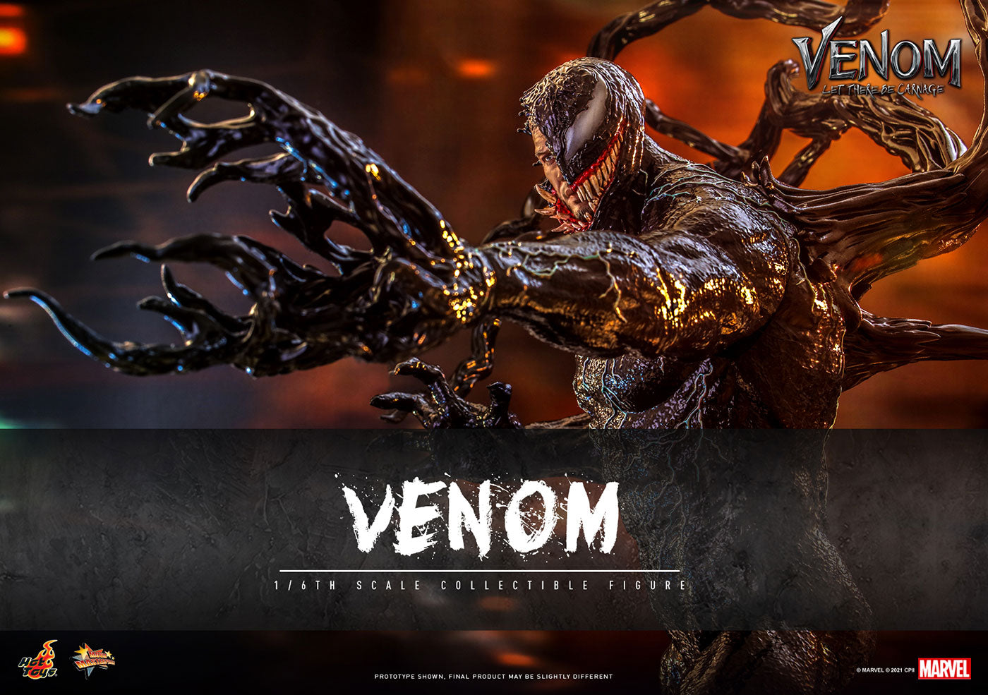 Movie Masterpiece "Venom: Let There Be Carnage" 1/6 Scale Figure Venom