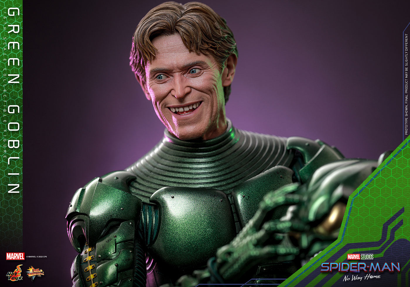 Movie Masterpiece "Spider-Man: No Way Home" 1/6 Scale Figure Green Goblin [w/Bonus Accessory] (Toy Sapiens Exclusive)