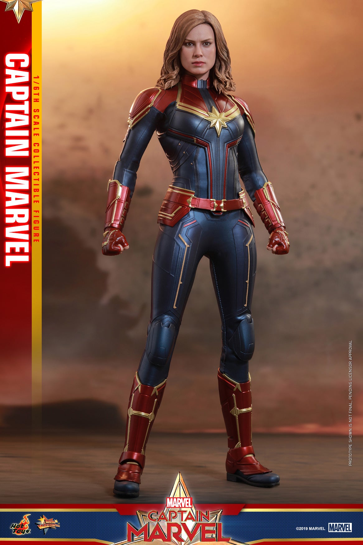 Movie Masterpiece "Captain Marvel" 1/6 Scale Figure Captain Marvel