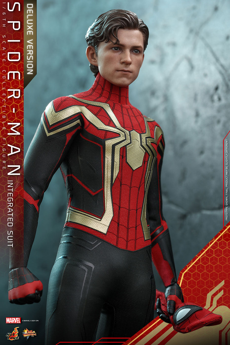 Movie Masterpiece Spider-Man: No Way Home 1/6 Scale Figure Spider-Man (Integrated Suit Edition) [w/Bonus Accessory] (Toy Sapiens Exclusive)