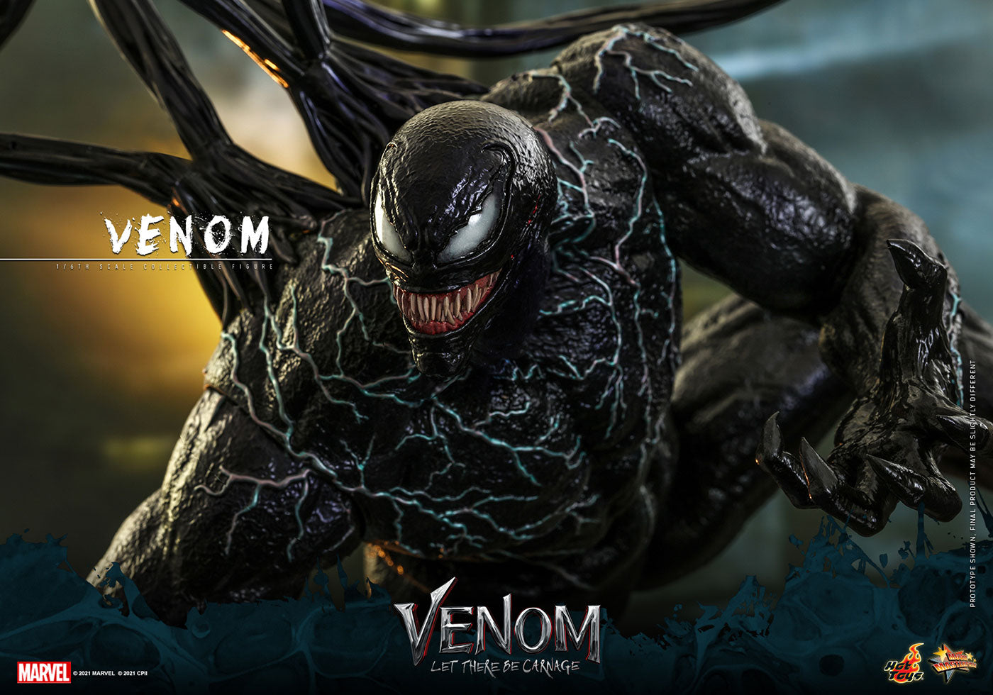 Movie Masterpiece "Venom: Let There Be Carnage" 1/6 Scale Figure Venom