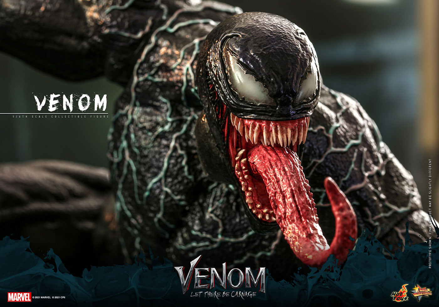 Movie Masterpiece "Venom: Let There Be Carnage" 1/6 Scale Figure Venom