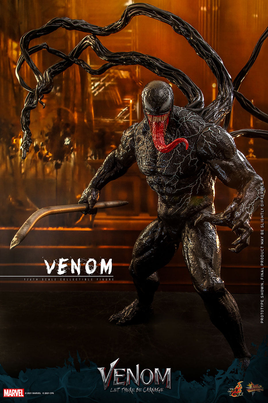 Movie Masterpiece "Venom: Let There Be Carnage" 1/6 Scale Figure Venom