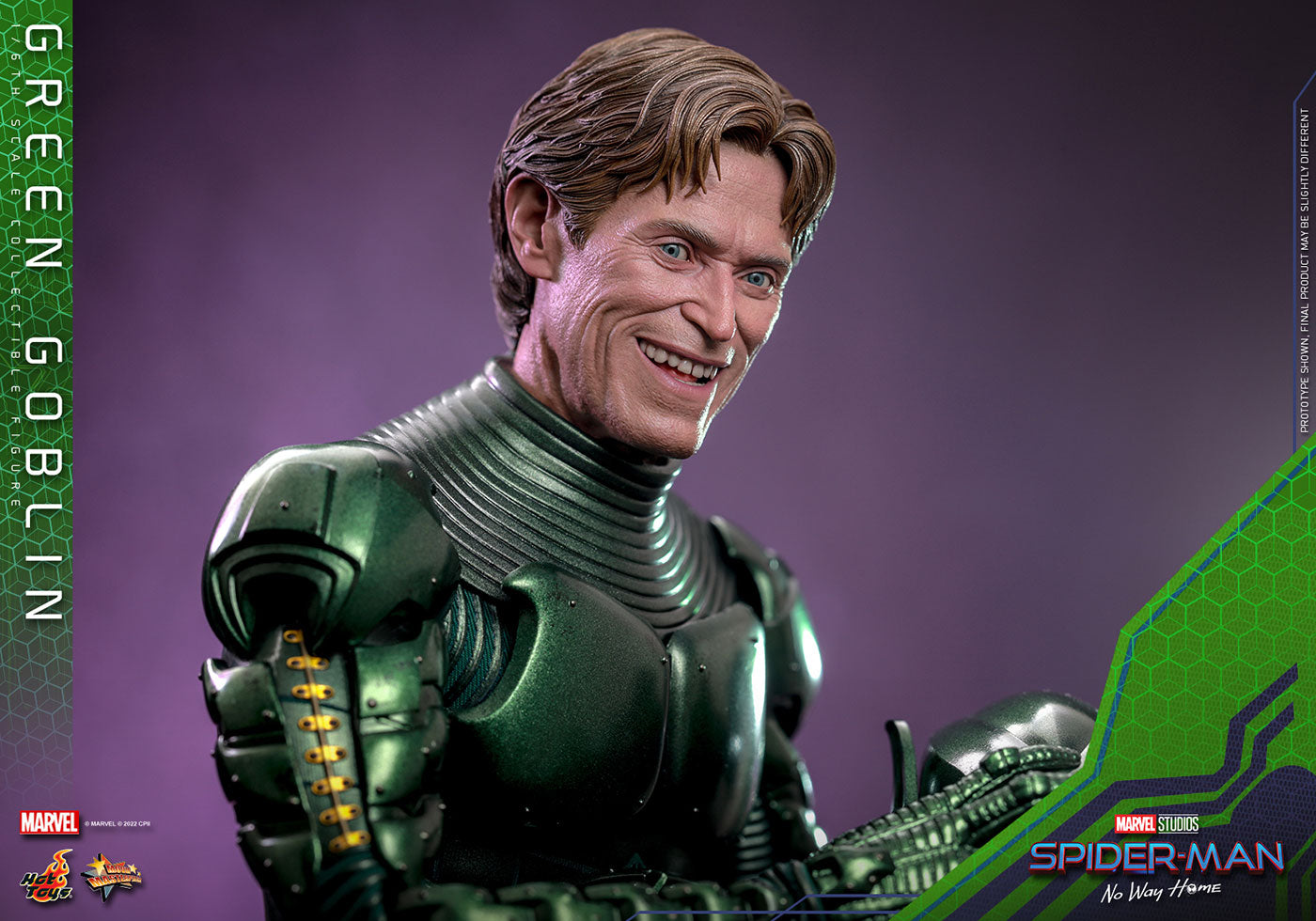 Movie Masterpiece "Spider-Man: No Way Home" 1/6 Scale Figure Green Goblin [w/Bonus Accessory] (Toy Sapiens Exclusive)