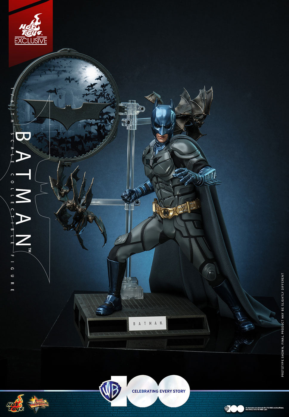 Movie Masterpiece Warner Brothers 100th Anniversary 1/6 Batman (Toy Sapiens Exclusive)